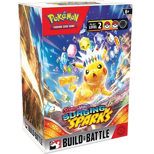 Surging Sparks - Build & Battle Prerelease Boks - Pokemon kort